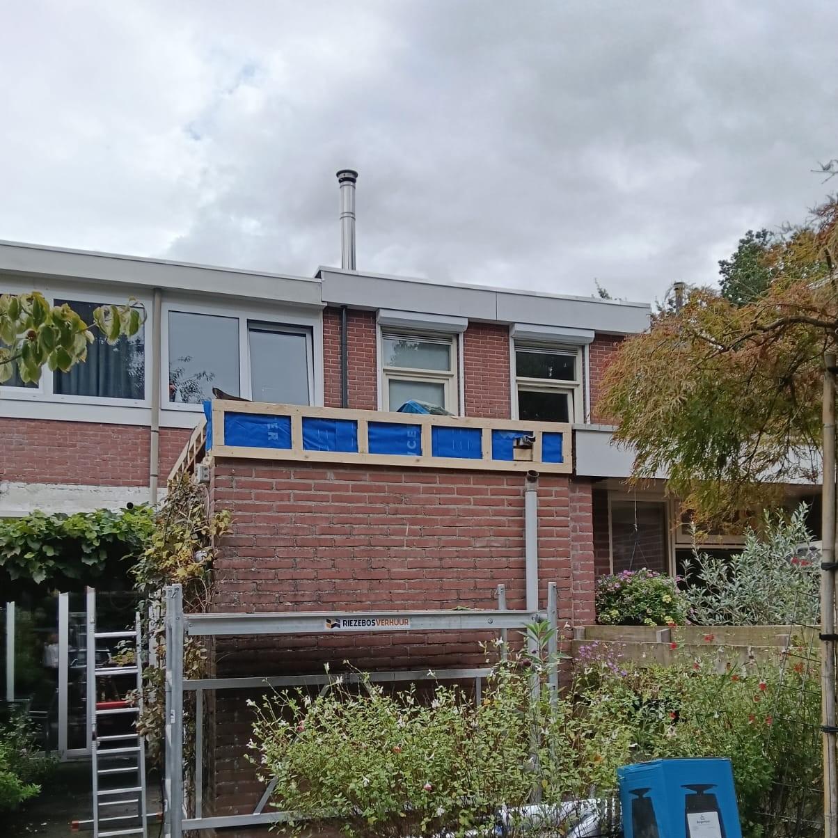 Rachelwerk met dampdoorlatende laag